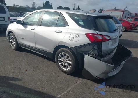 2020 Chevrolet Equinox Fwd Ls z USA, uszkodzony, nr VIN 3GNAXHEV1LS620234